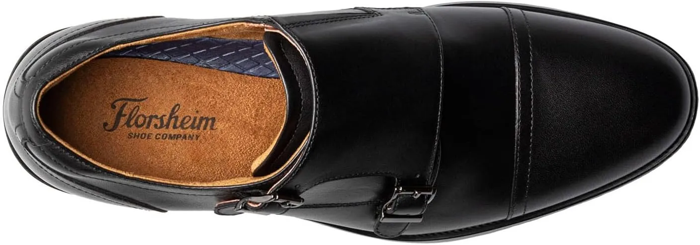 Florsheim Men's, Rucci Cap Toe Double Monk Strap Loafer