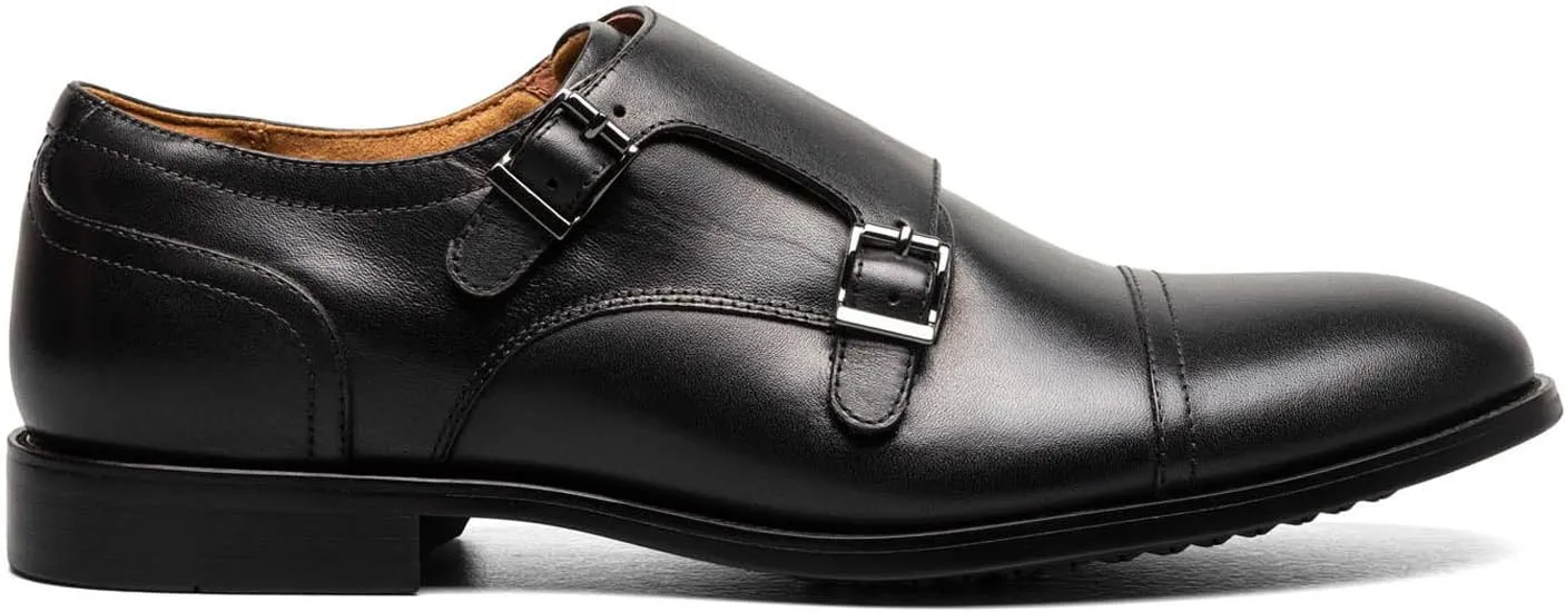 Florsheim Men's, Rucci Cap Toe Double Monk Strap Loafer