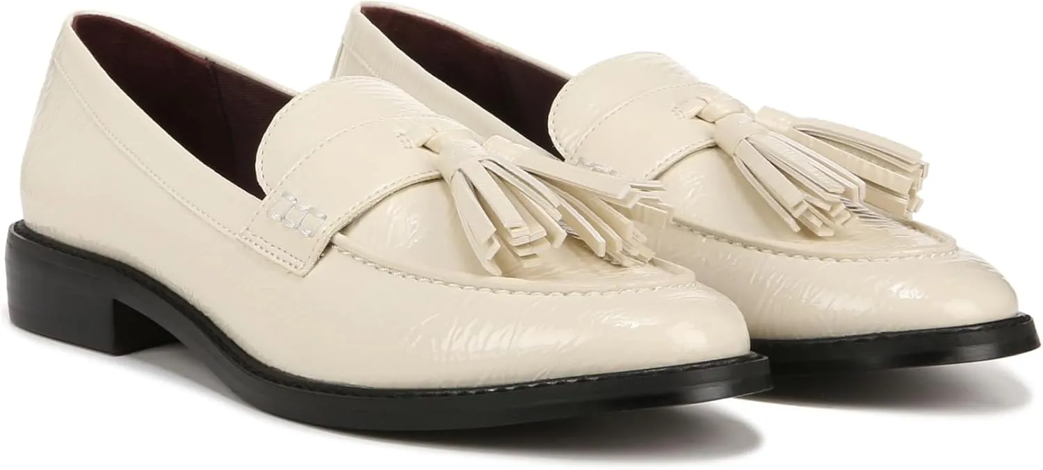 Franco Sarto womens Carolynn Low Slip on Tassel Loafers