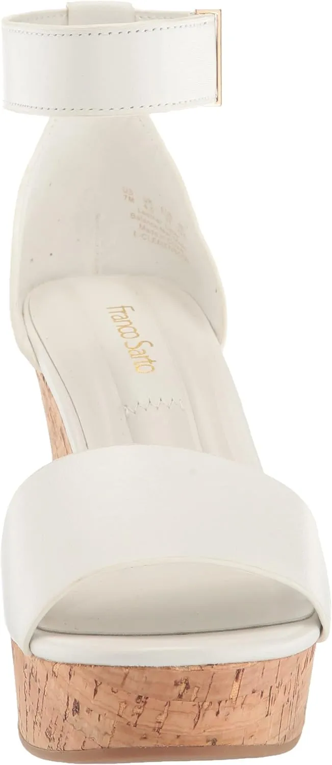 Franco Sarto Women's Clemens Cork Wedge Sandal