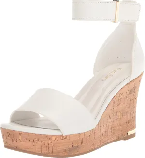 Franco Sarto Women's Clemens Cork Wedge Sandal