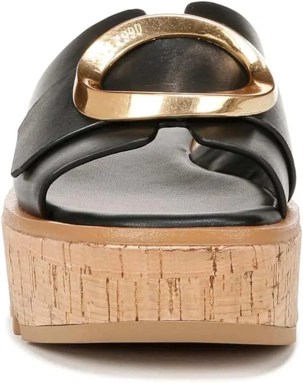Franco Sarto Women's Hoda Cork Platform Slide Sandals