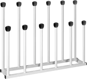 Free Standing Shoe Racks, Tall Black Metal Boot Rack Organizer for 6 Pairs, Knee-High Boot Storage Shelf for Closet, Bedroom, Entryway, Hallway, White