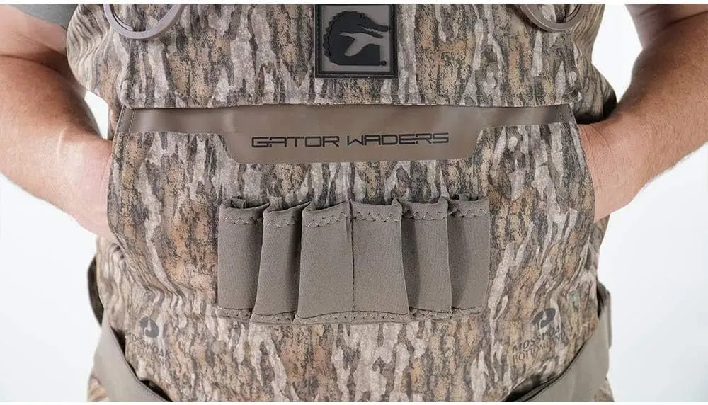 Gator Waders Mens Shield Series Insulated Breathable Hunting Waders, Realtree Max 5
