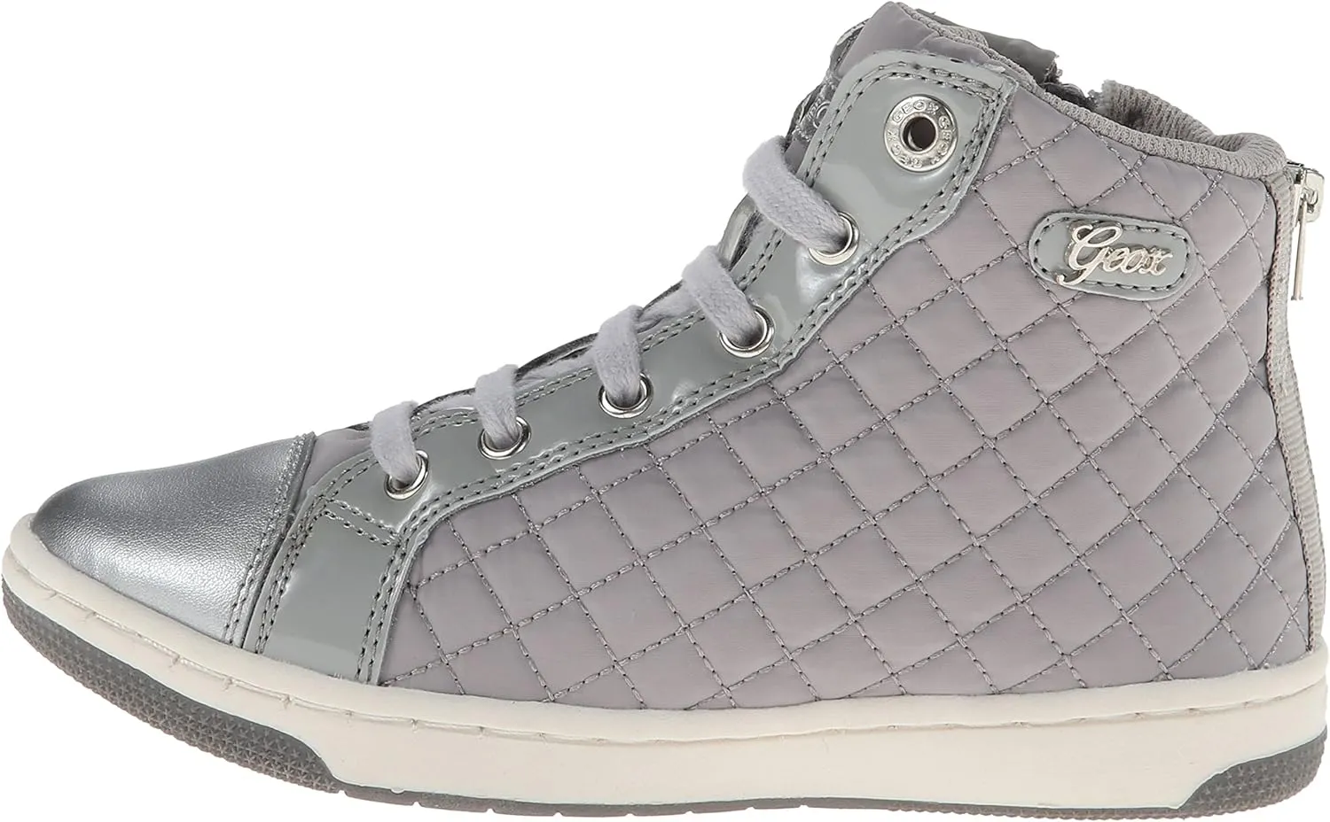 Geox Girl Jr Creamy 14 High Top Qui Sneaker