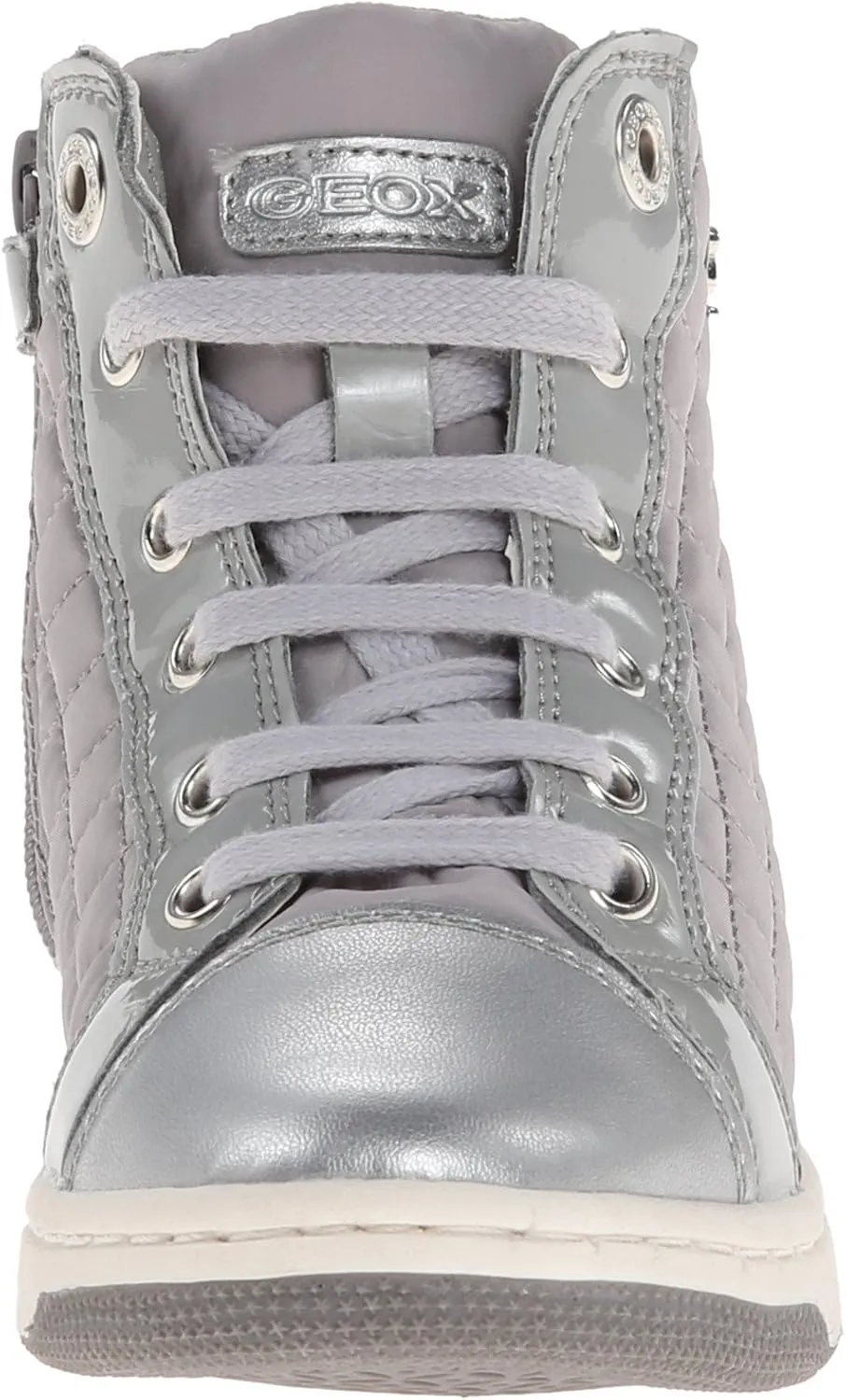 Geox Girl Jr Creamy 14 High Top Qui Sneaker