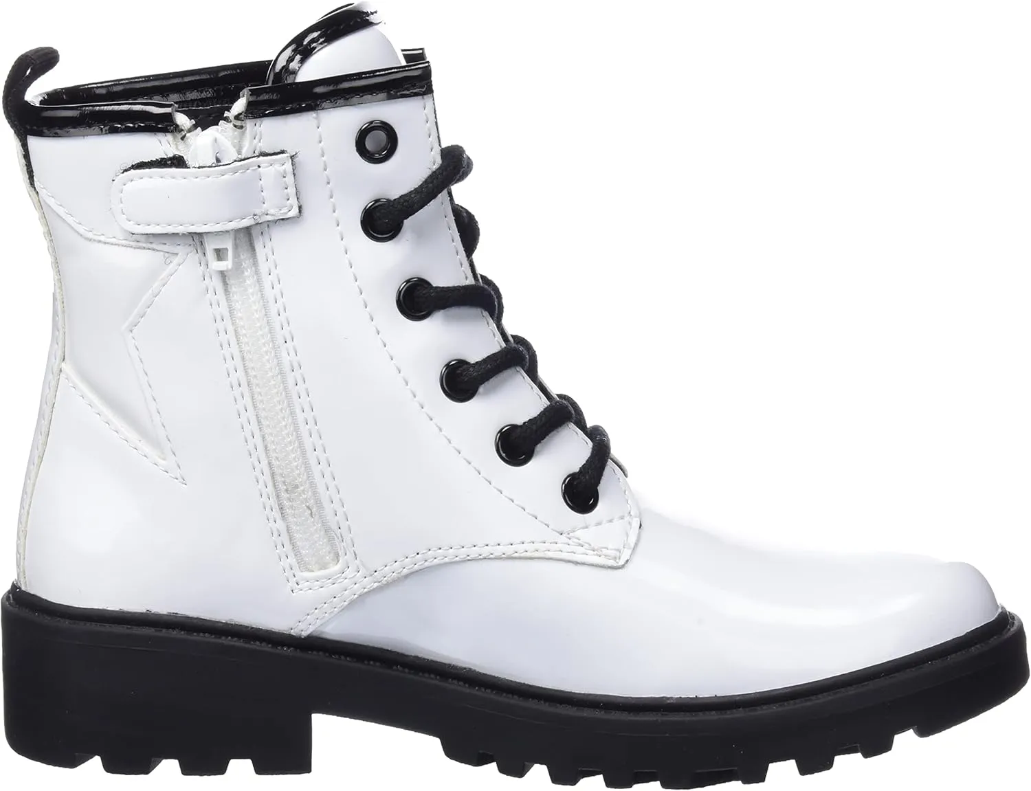 Geox Girl's Combat Ankle Boot