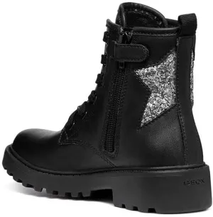Geox Girl's Combat Ankle Boot