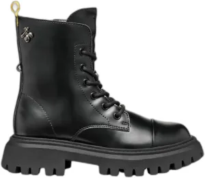 Geox Mädchen J Maquinnens Girl B Chelsea Boot, Black, 8 us