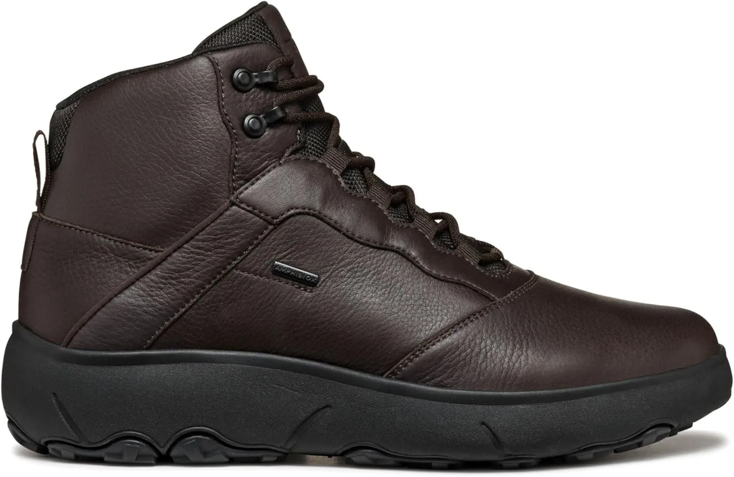 Geox Men's Bootie Ankle Boot, Coffee, 8
