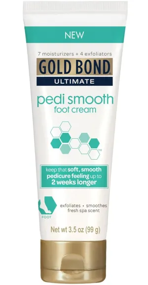 Gold Bond Pedi Smooth Foot Cream, 3.5 Ounce (Pack of 2)