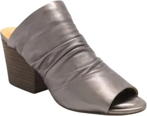Golo Women's Shoes Landon Silver Pewter Open Toe Mule Silver 8.5 M