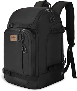 Goloni Ski Boot Bag - 50L Waterproof Ski and Snowboard Boots Travel Backpack for Skis, Snowboard, Ski Helmet, & Accessories