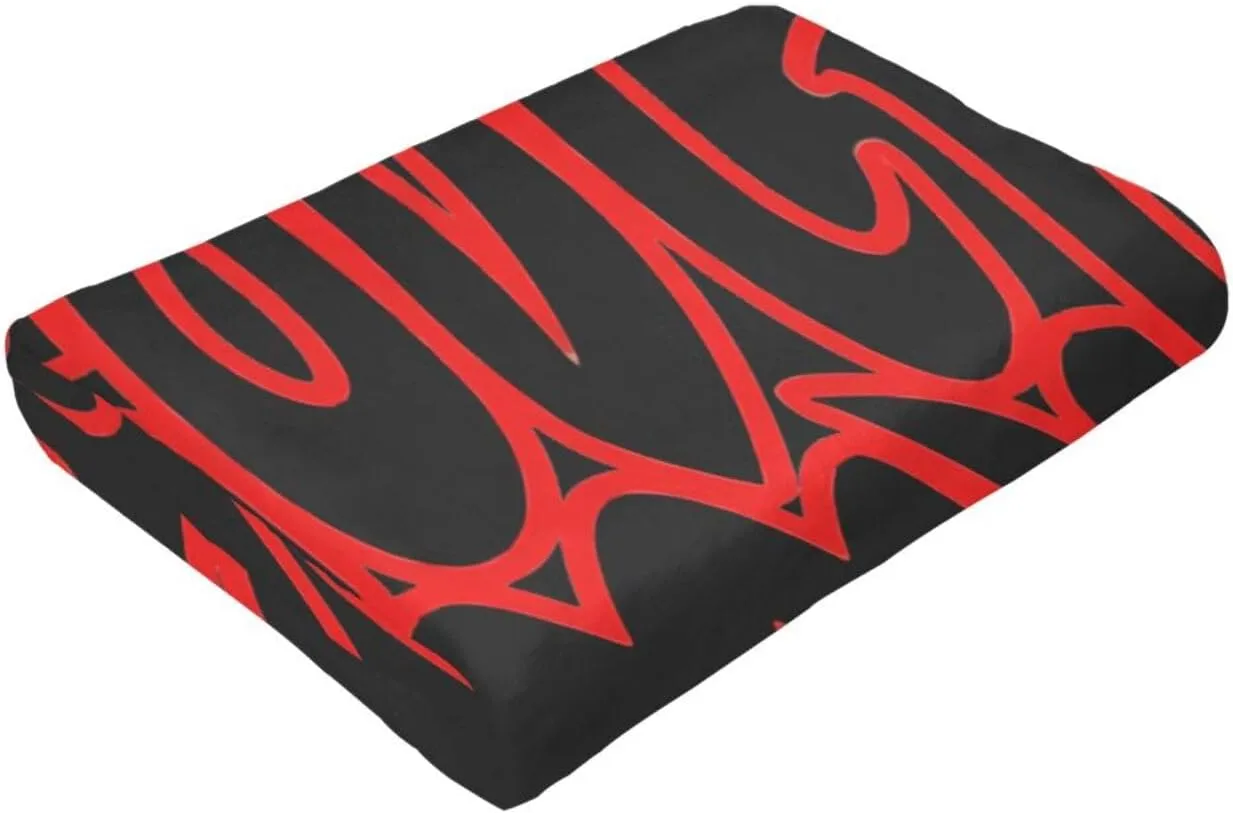 Gov't Rock Mule Band Blanket Throw Air Conditioning Blankets Lightweight Soft for Couch Bed 40"x30"