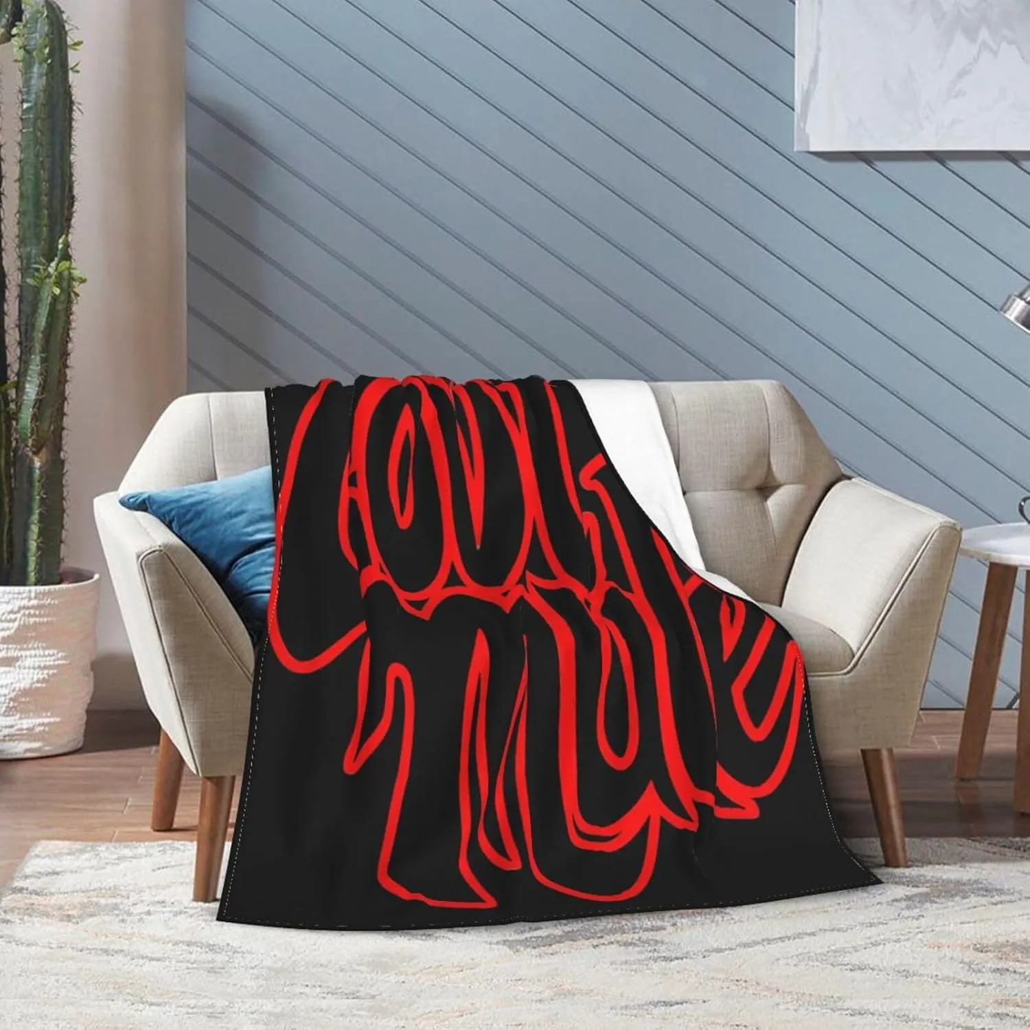 Gov't Rock Mule Band Blanket Throw Air Conditioning Blankets Lightweight Soft for Couch Bed 40"x30"
