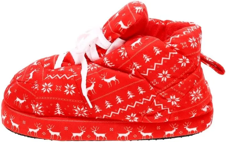 Happy Feet Slippers Standard Sneaker Slippers for Men, Women, and Kids - Women Shoes, Gifts for Women, As Seen on Shark Tank - Classy Oversized House Slippers for Women with Non-Slip Rubber Soles