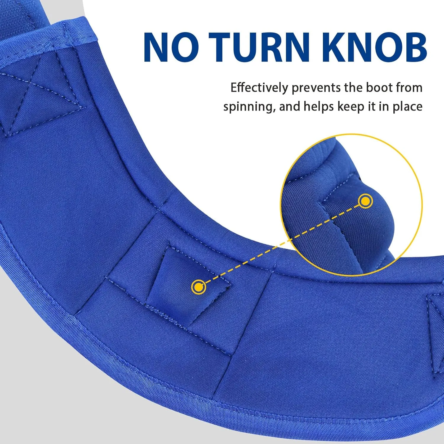 Harrison Howard Horse Bell Boots Overreach Bell Boots No-Turn Bell Boots for Horse-Durable Protective Hoof Boot