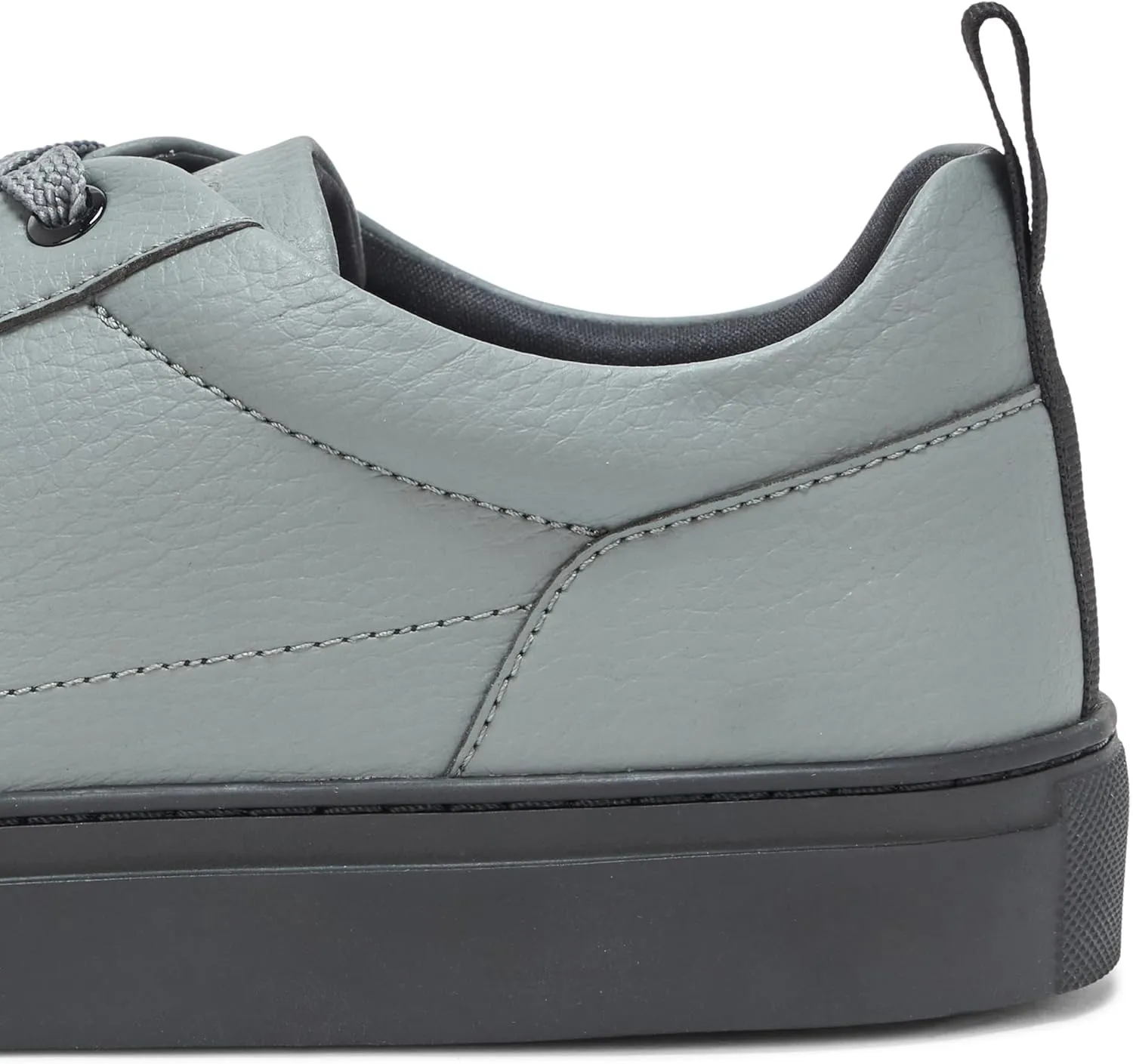 HUGO Men's Morrie Low Cupsole Grainy Sneaker