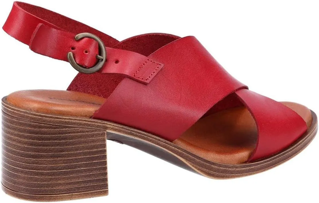Hush Puppies Women's Ankle-Strap Heeled Sandal