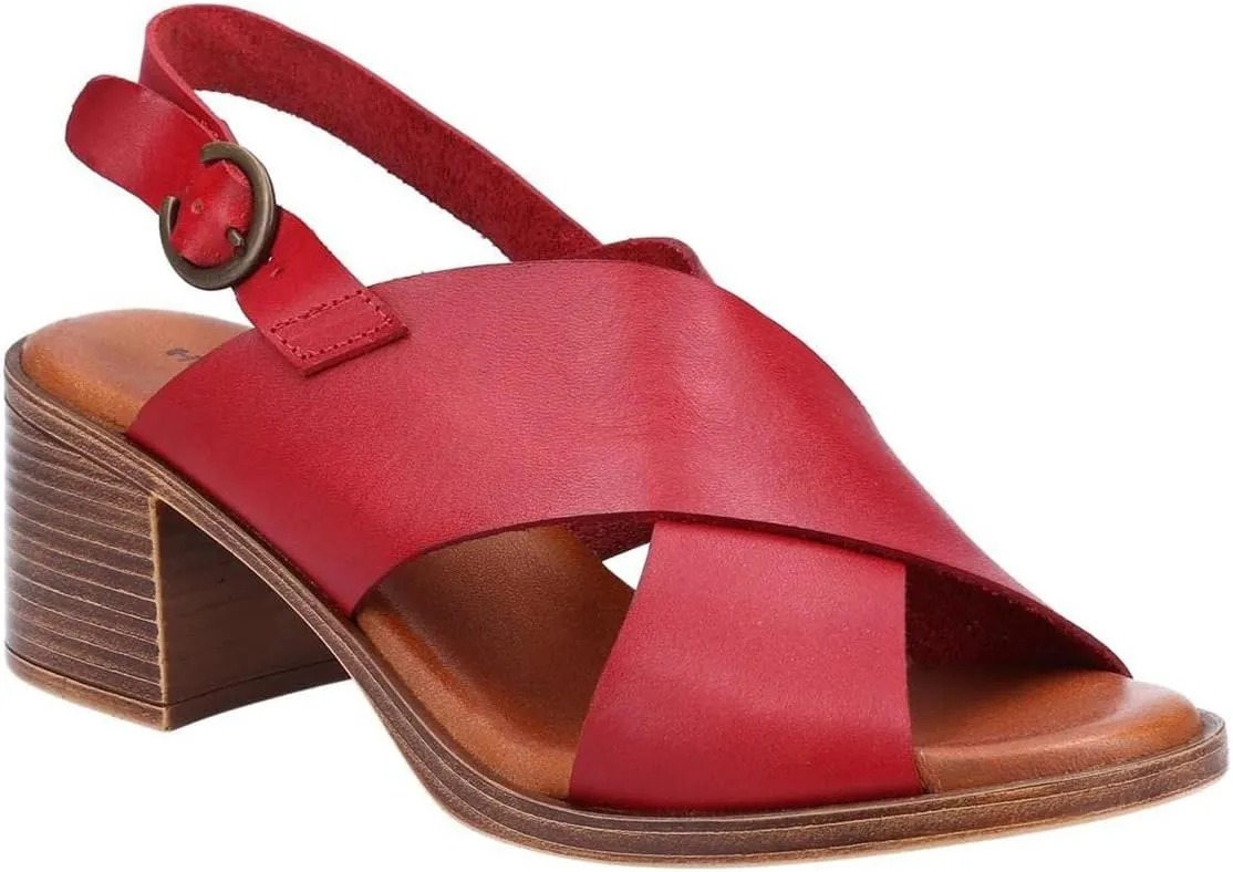 Hush Puppies Women's Ankle-Strap Heeled Sandal