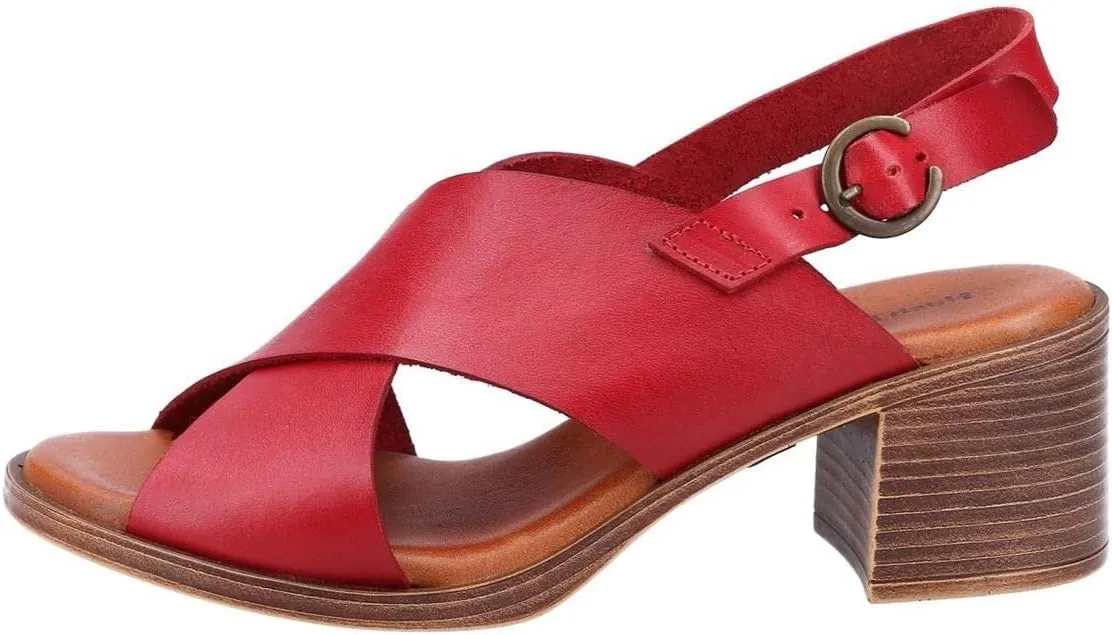 Hush Puppies Women's Ankle-Strap Heeled Sandal