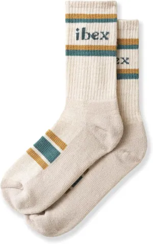 IBEX Lightweight Hiking Unisex Merino Wool Boot Socks | Breathable Crew Socks with Arch Support & Reinforced Heel & Toe