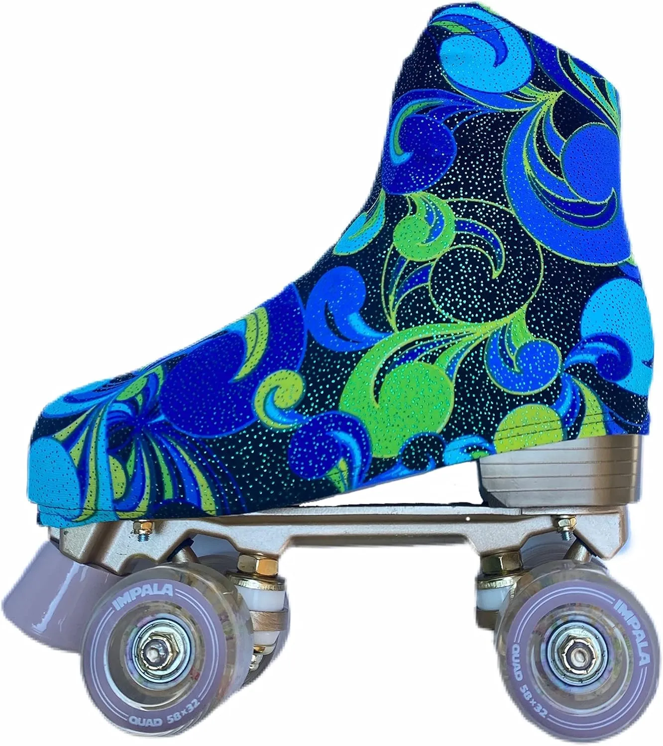 Ice Fire 1 Pair Skate Boot Covers | Durable Boot Protector for Ice/Figure/Roller Skate | Universal Size | Skating Accessory