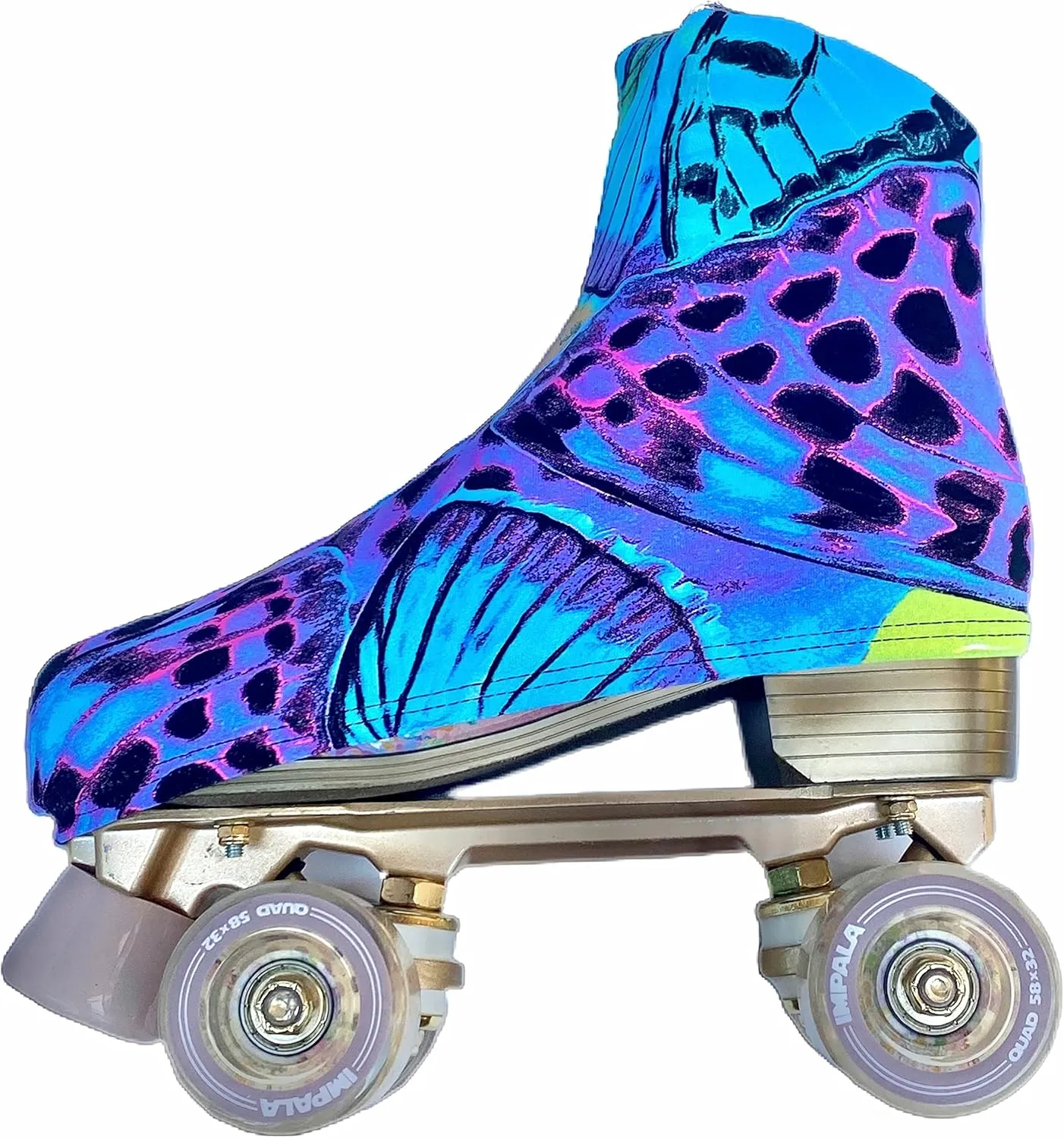 Ice Fire 1 Pair Skate Boot Covers | Durable Boot Protector for Ice/Figure/Roller Skate | Universal Size | Skating Accessory