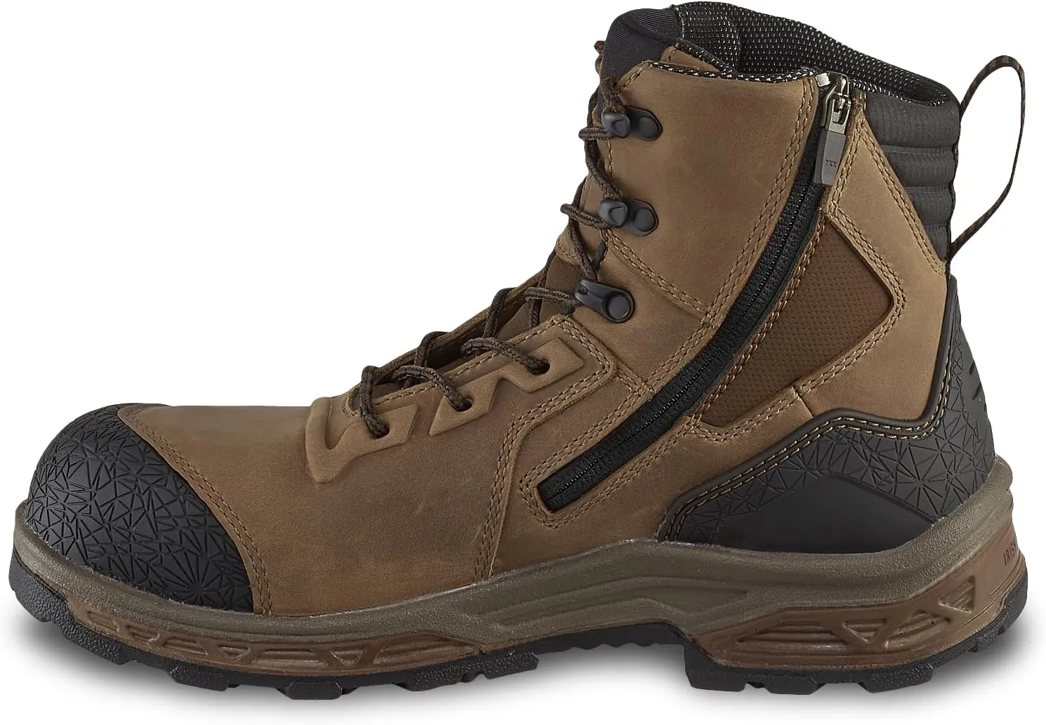 Irish Setter, Kasota, Men’s, 6", Side-Zip, Waterproof, Non-Metallic Safety Toe, Work Boot
