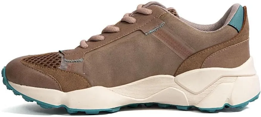 JBU Silene Women's Comfort Casual Lace Up Low Top Fashion Sneaker
