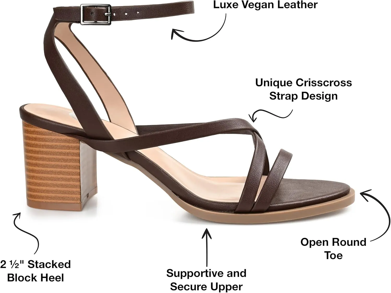 Journee Collection Women's Anikah Sandal