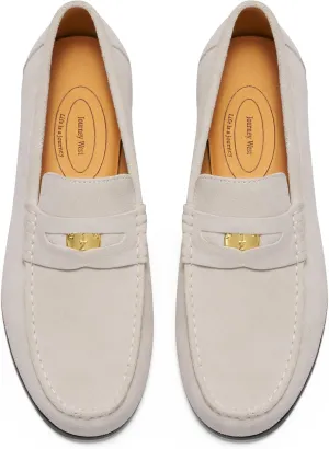 Journey West Men's Vintage Loafers for Men Belgian Loafers Slip-on Loafer Penny Loafer Casual Loafers