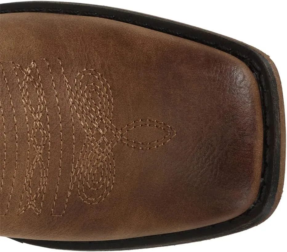 J's.o.l.e Womens Western Square Toe Cowgirl Cowboy Boots Mid Calf