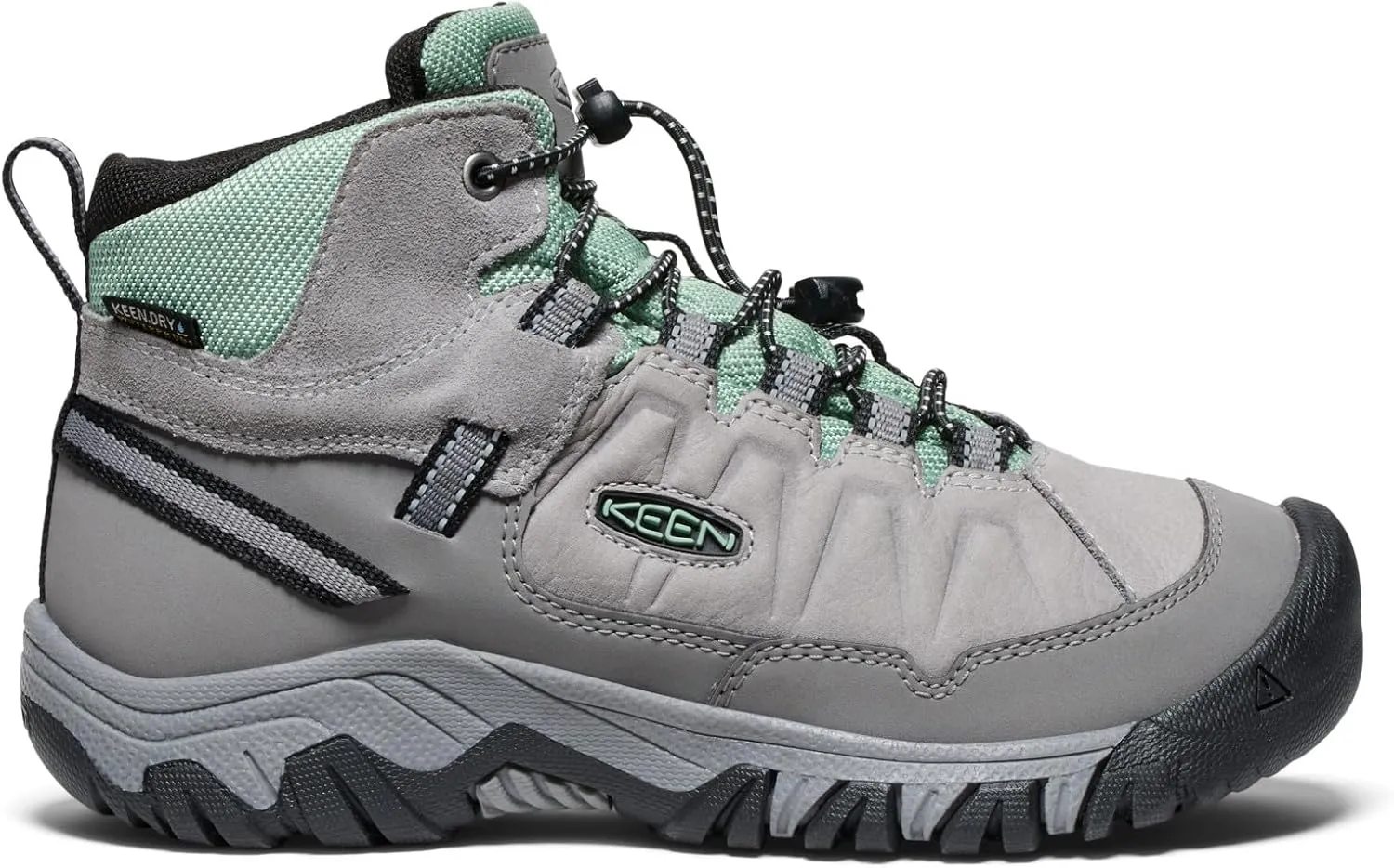 KEEN Kids' Targhee 4 Mid Height Durable Comfortable Waterproof Hiking Boot
