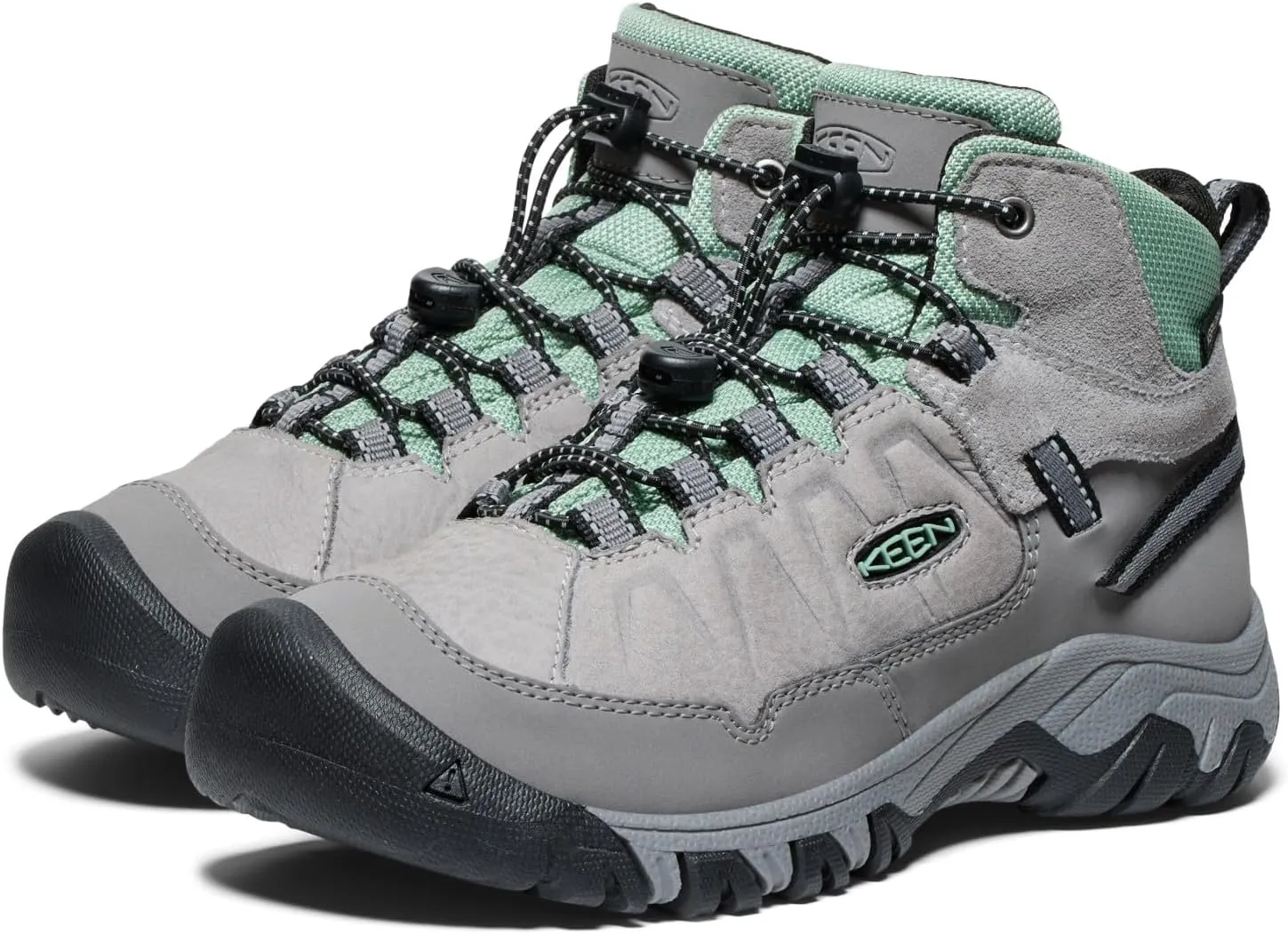 KEEN Kids' Targhee 4 Mid Height Durable Comfortable Waterproof Hiking Boot