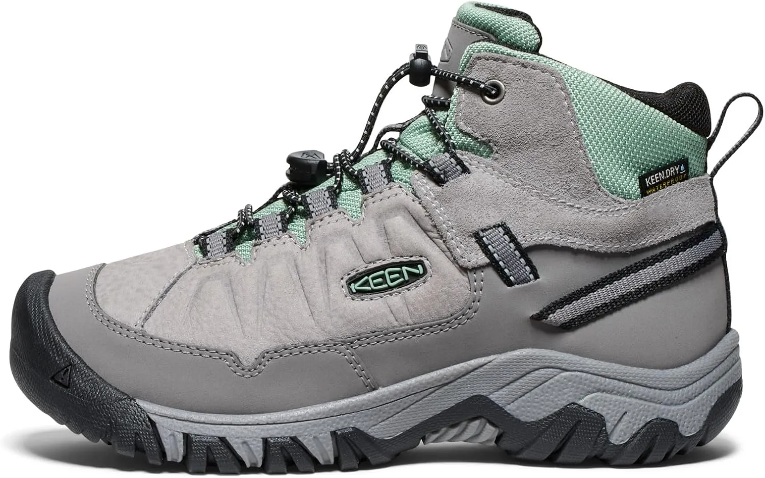 KEEN Kids' Targhee 4 Mid Height Durable Comfortable Waterproof Hiking Boot
