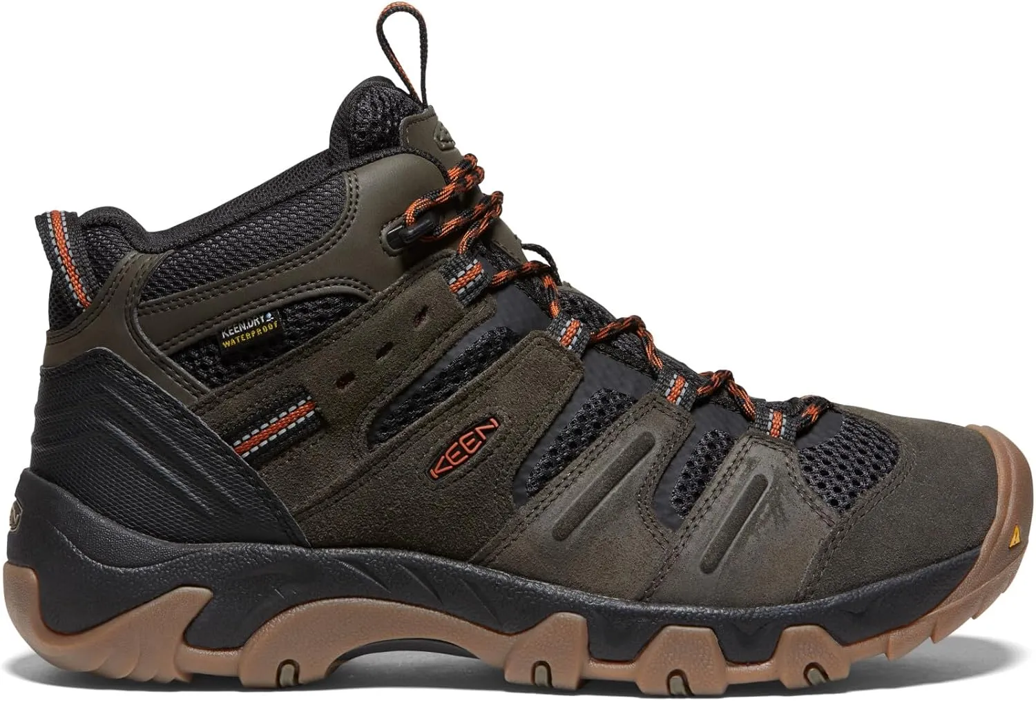 KEEN Men's Headout Mid Height Waterproof All Terrain Hiking Boot