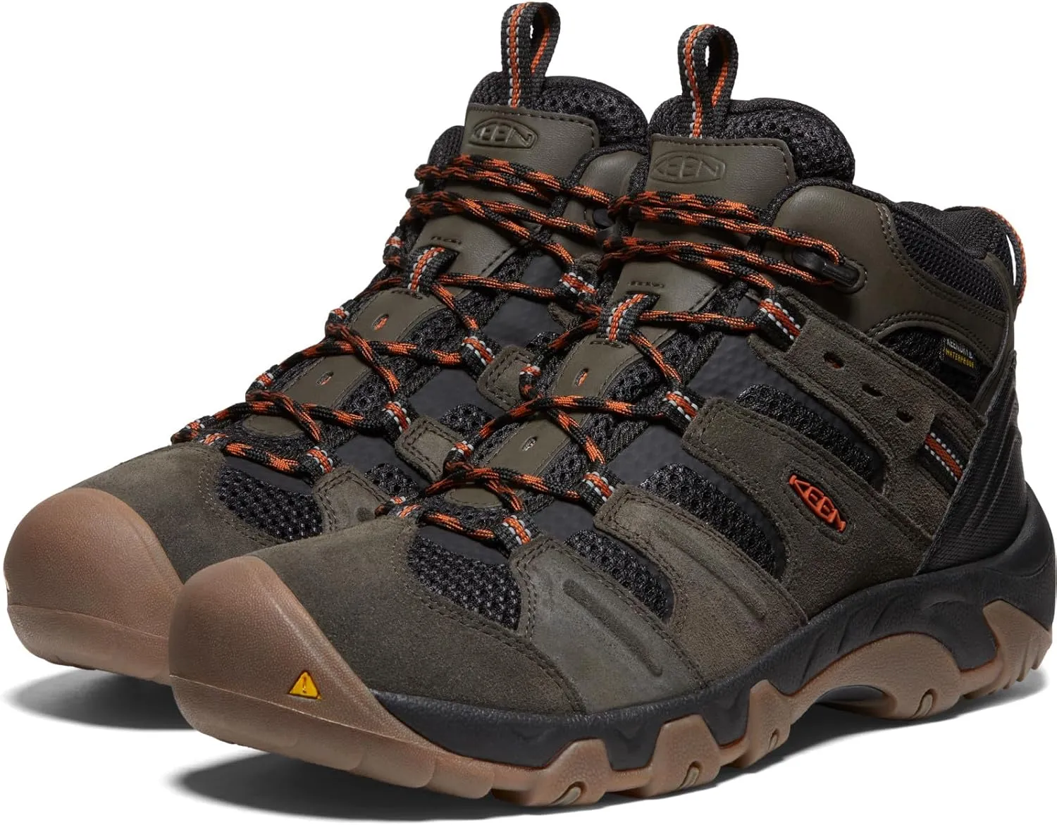 KEEN Men's Headout Mid Height Waterproof All Terrain Hiking Boot