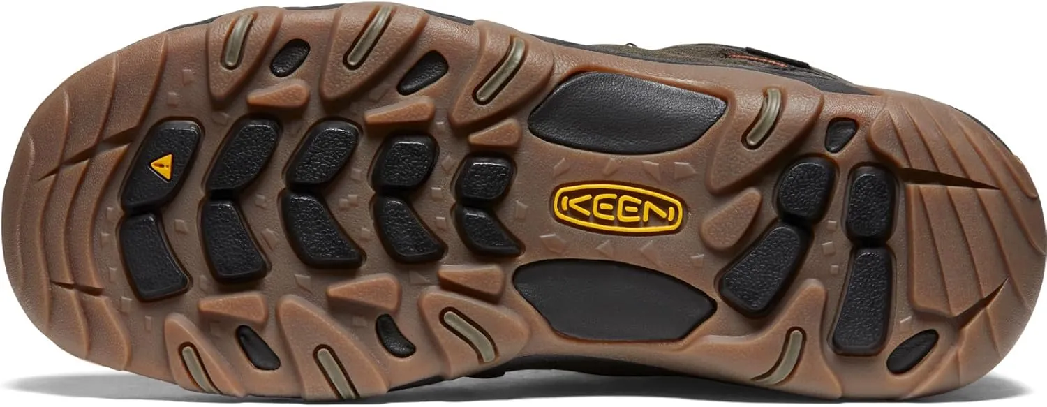 KEEN Men's Headout Mid Height Waterproof All Terrain Hiking Boot