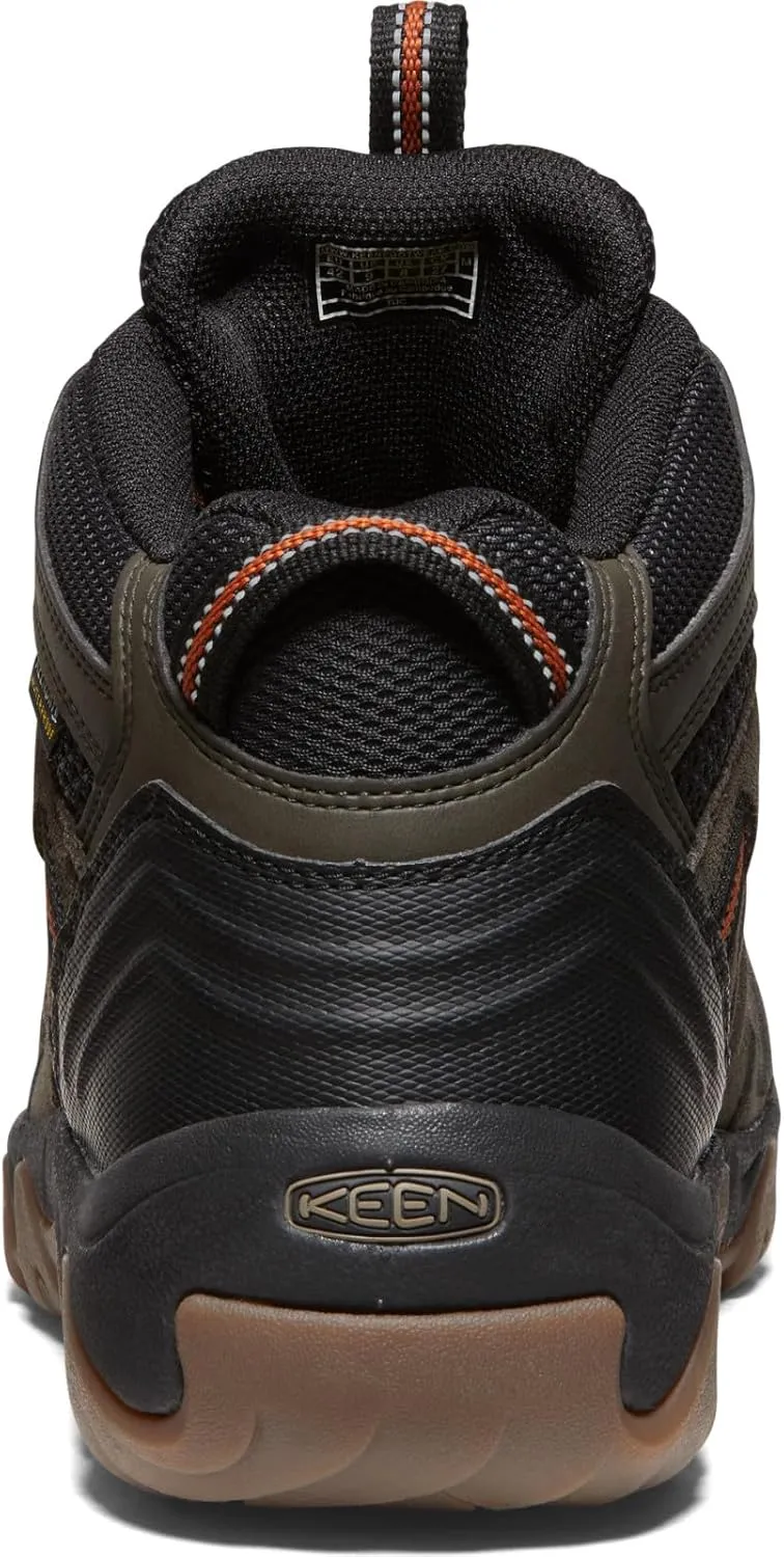 KEEN Men's Headout Mid Height Waterproof All Terrain Hiking Boot