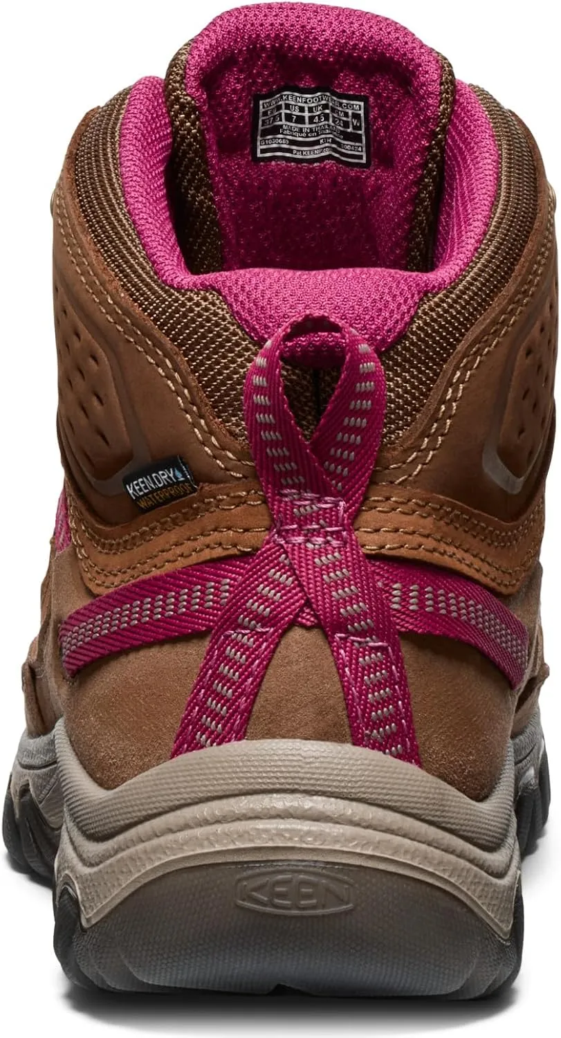 KEEN Women's Targhee 4 Mid Height Durable Comfortable Waterproof Hiking Boot