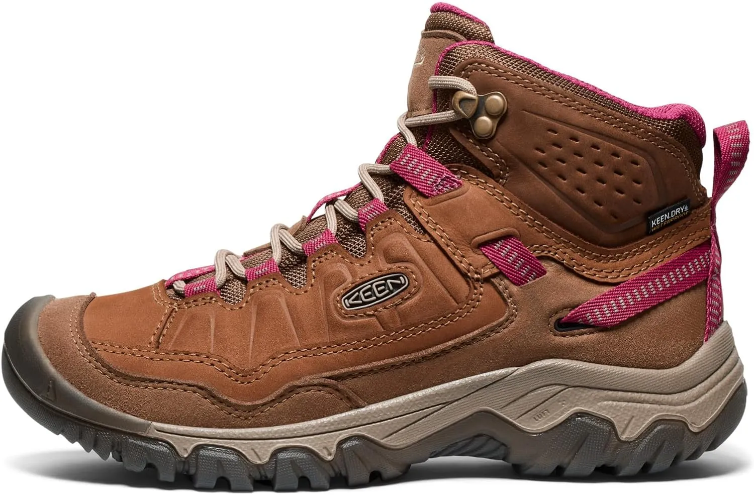 KEEN Women's Targhee 4 Mid Height Durable Comfortable Waterproof Hiking Boot