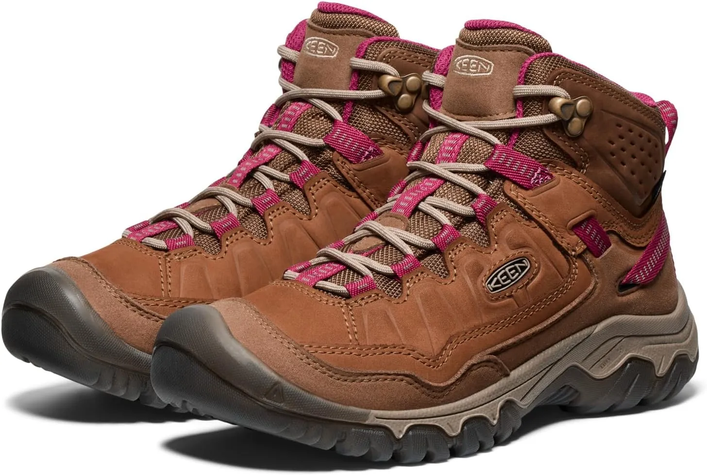 KEEN Women's Targhee 4 Mid Height Durable Comfortable Waterproof Hiking Boot