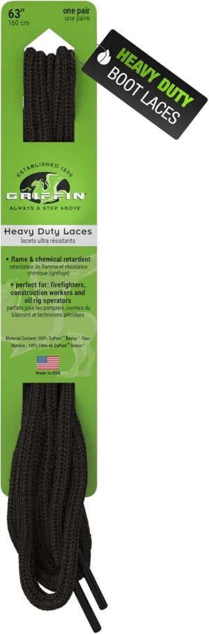 Kevlar Boot Laces – Fire Resistant, Long-Lasting Performance, High-Tensile Strength – Durable Work Boot Laces for Men