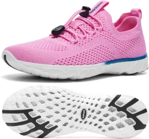 KOLILI Women's Stylish Water Shoes, Tennis Walking Shoes with Arch Support, Best for Water Sports, Travel & Walk