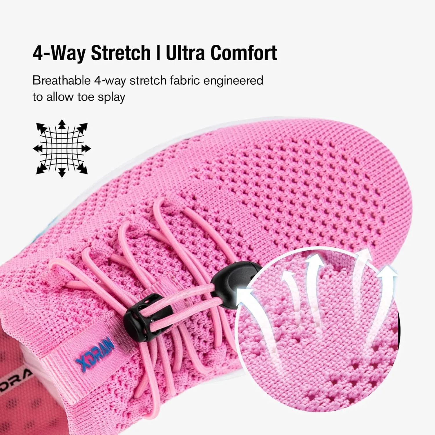 KOLILI Women's Stylish Water Shoes, Tennis Walking Shoes with Arch Support, Best for Water Sports, Travel & Walk