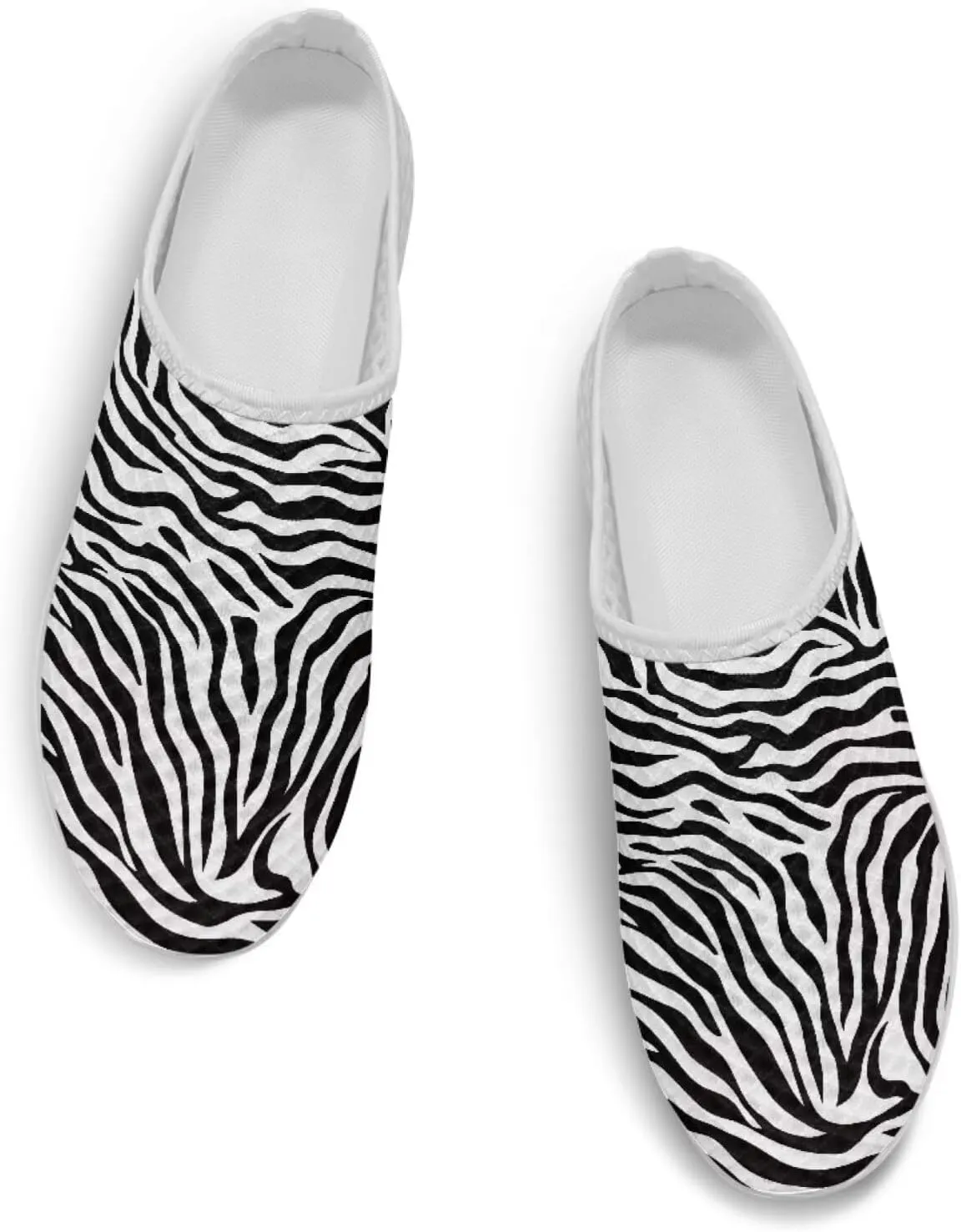 Leopard Print Women Barefoot Slip On Shoes Anti-Slip Mule Sneakers with EVA Outsole Cute Summer Yoga Walking Shoes