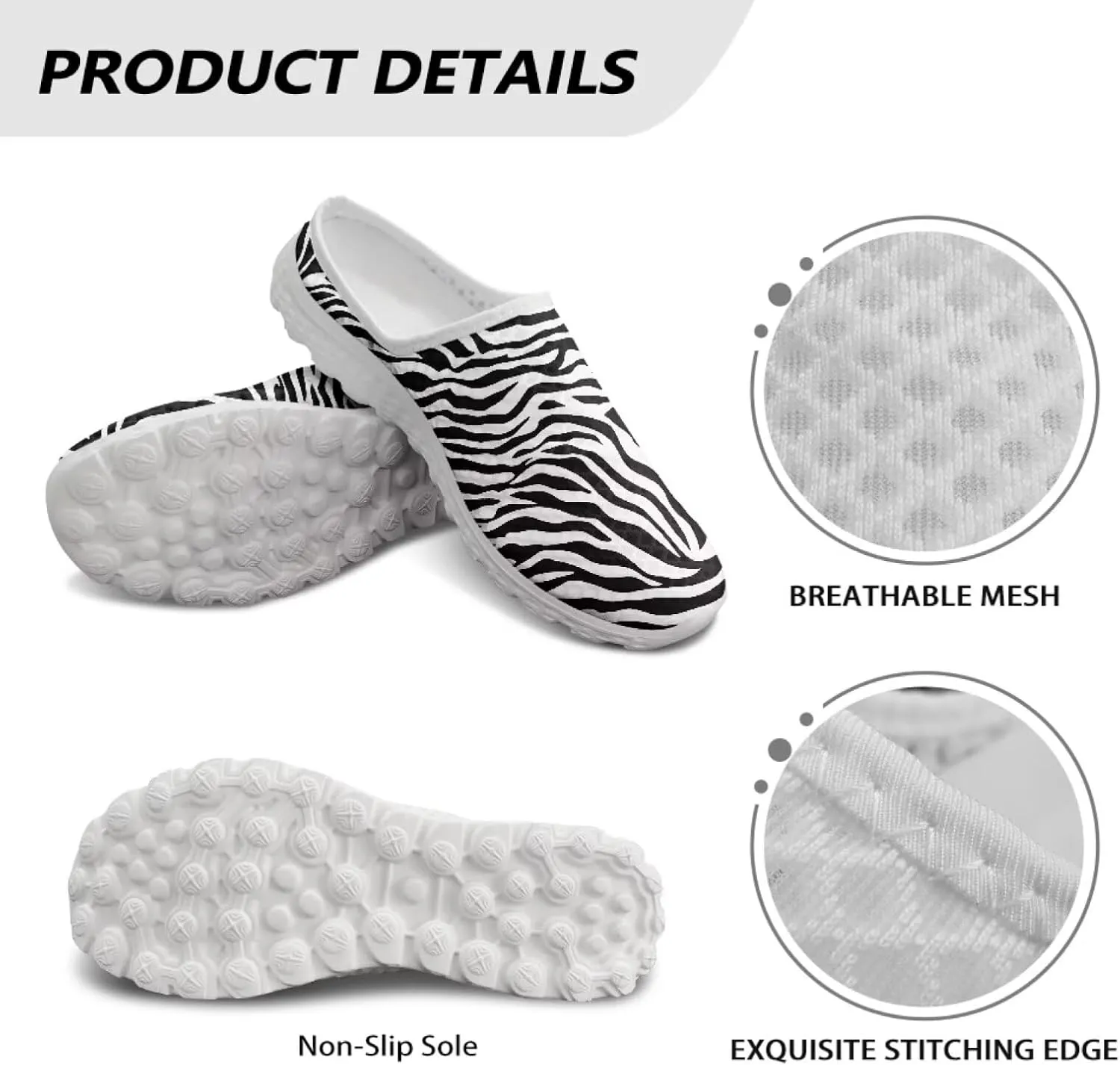 Leopard Print Women Barefoot Slip On Shoes Anti-Slip Mule Sneakers with EVA Outsole Cute Summer Yoga Walking Shoes