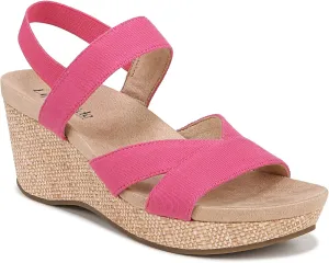 LifeStride Women's Danita Strappy Wedge Sandals