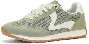 LUCKY STEP Women's Fashion Sneakers Trendy Tennis Shoes Neutral Stylish Retro Trainers Casual Running Walking Shoes